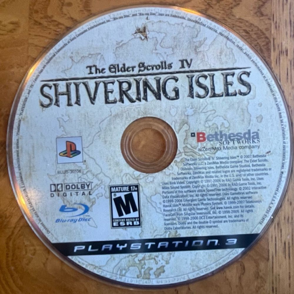 PlayStation 3 Shivering Isles!
